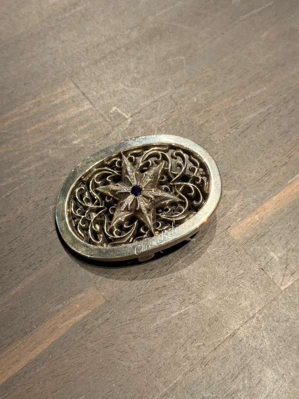 Sapphire w Diamond Star Buckle — image 1