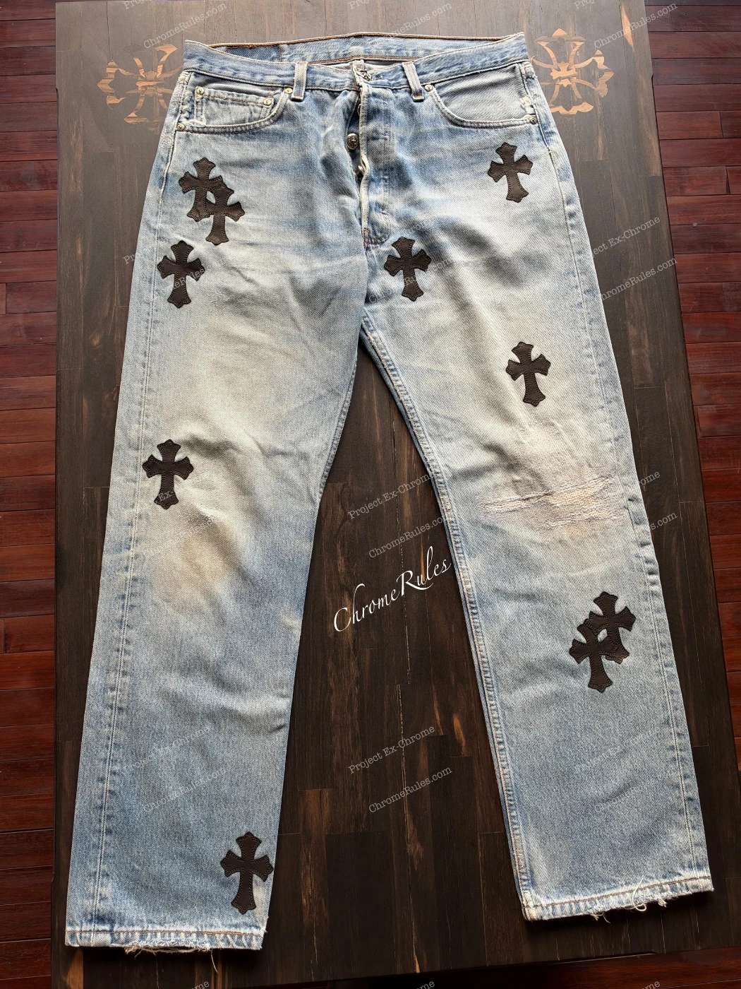Classic Patch Levi’s 501 (God base) — image 1