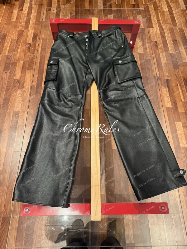 Leather Cargo pants — image 1