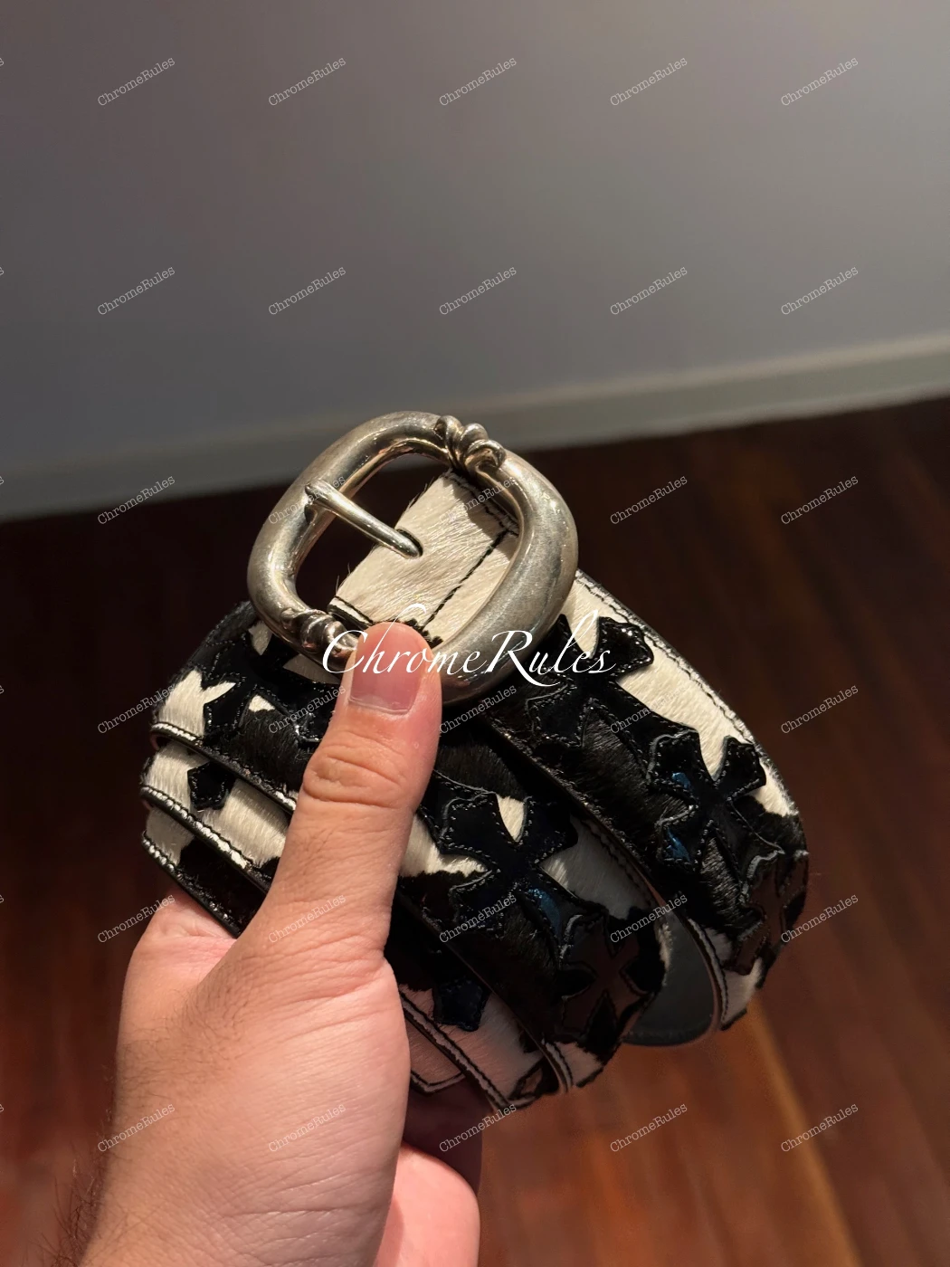 Gunslinger With Zebra Black Patent — image 1