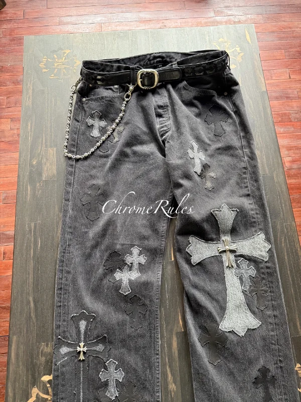Overpatched Levi’s 501 — image 1