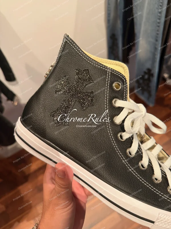Black Galaxy Patch Converse — image 1