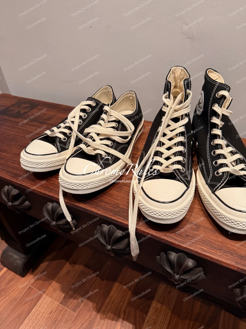 Classic Low and High top Patch Converse — image 1