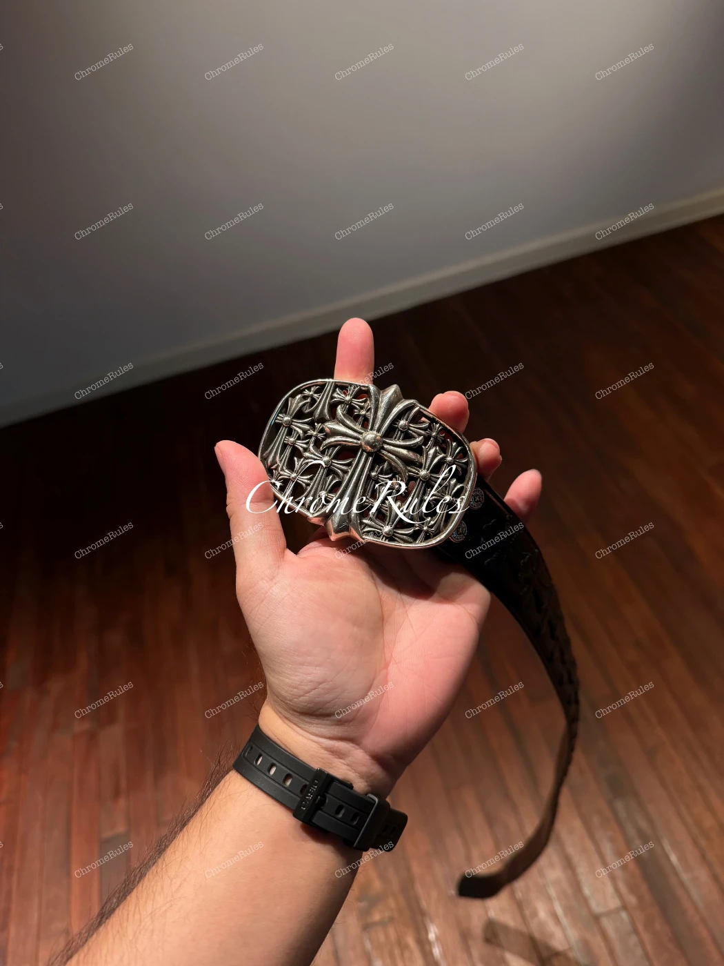 Cemetery Buckle With Black of Black — image 1