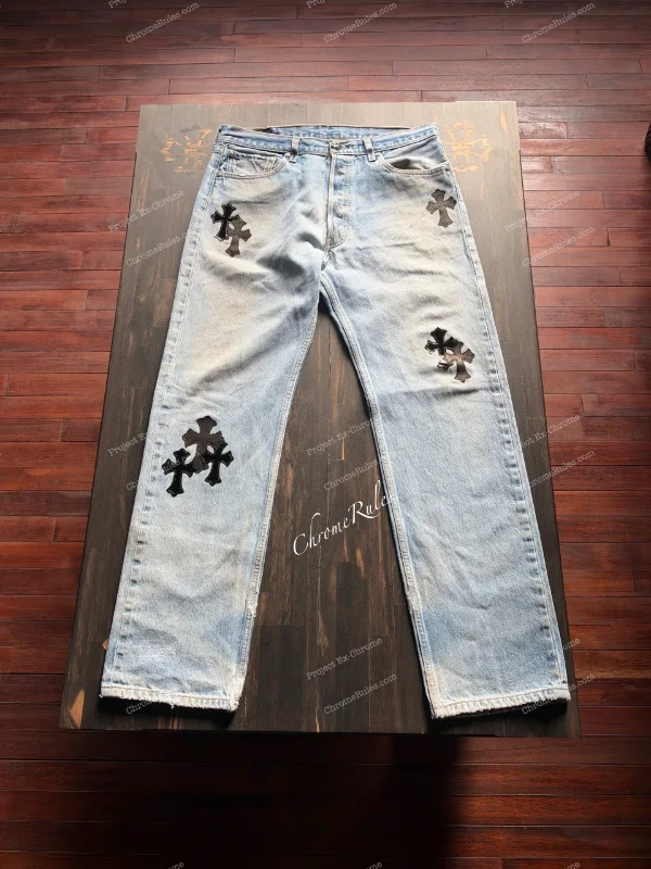 Double Black Levi’s 501 — image 1