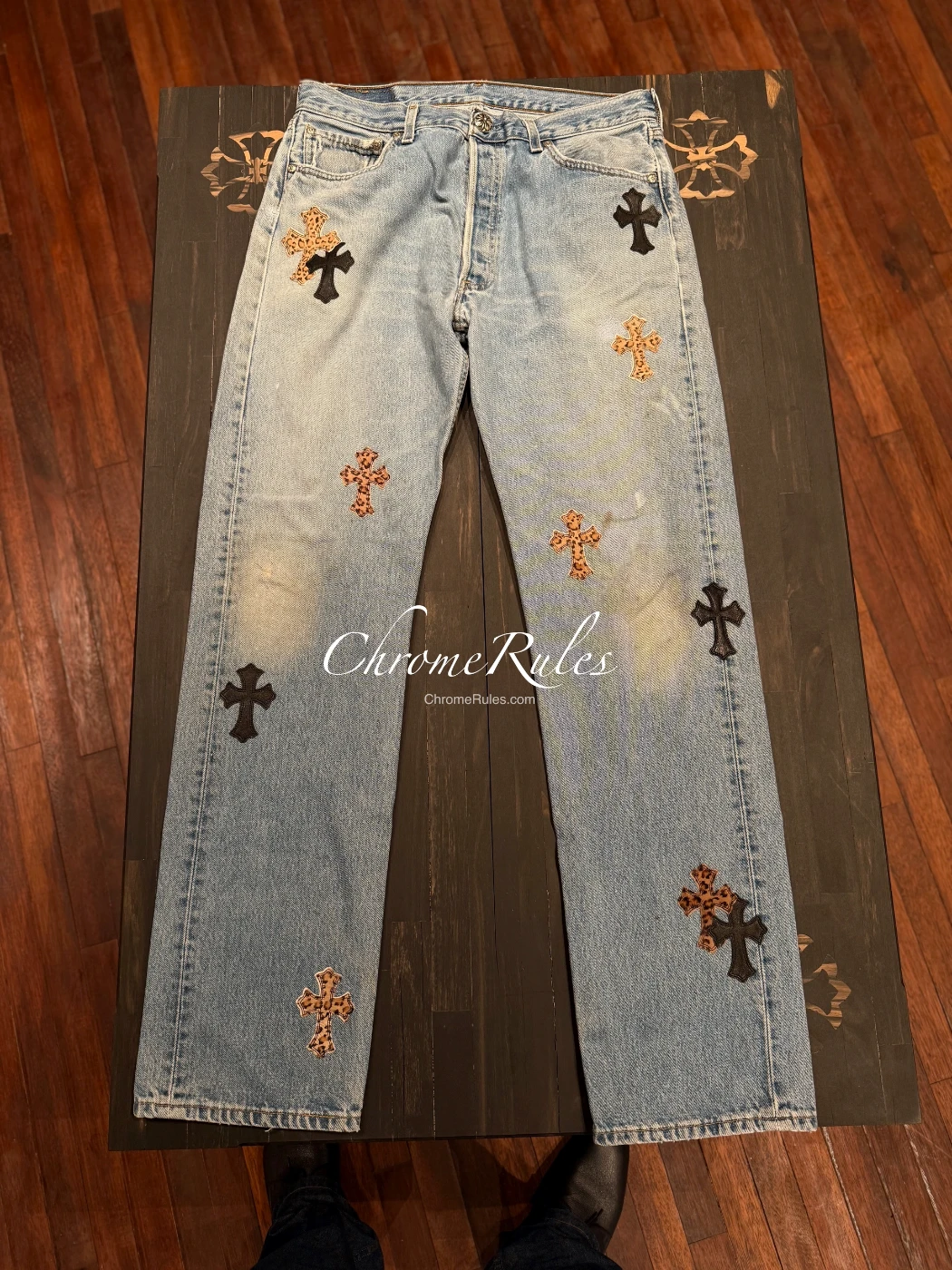 1of1 NYC Patch Levi’s 501 — 画像 1