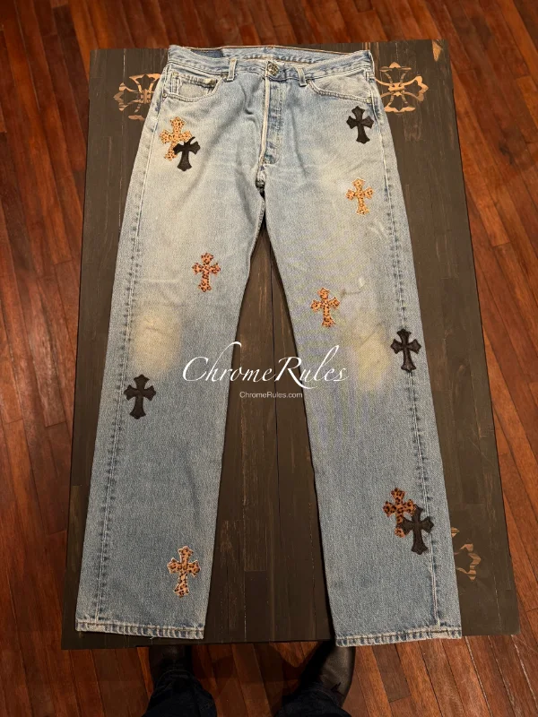 1of1 NYC Patch Levi’s 501 — image 1