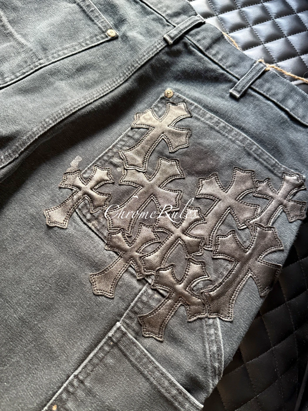F&F Patch Carhartt Shorts — 画像 1