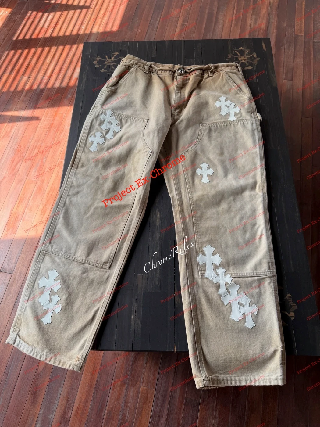White Patent Patch 1of1 Carpenter — 画像 1