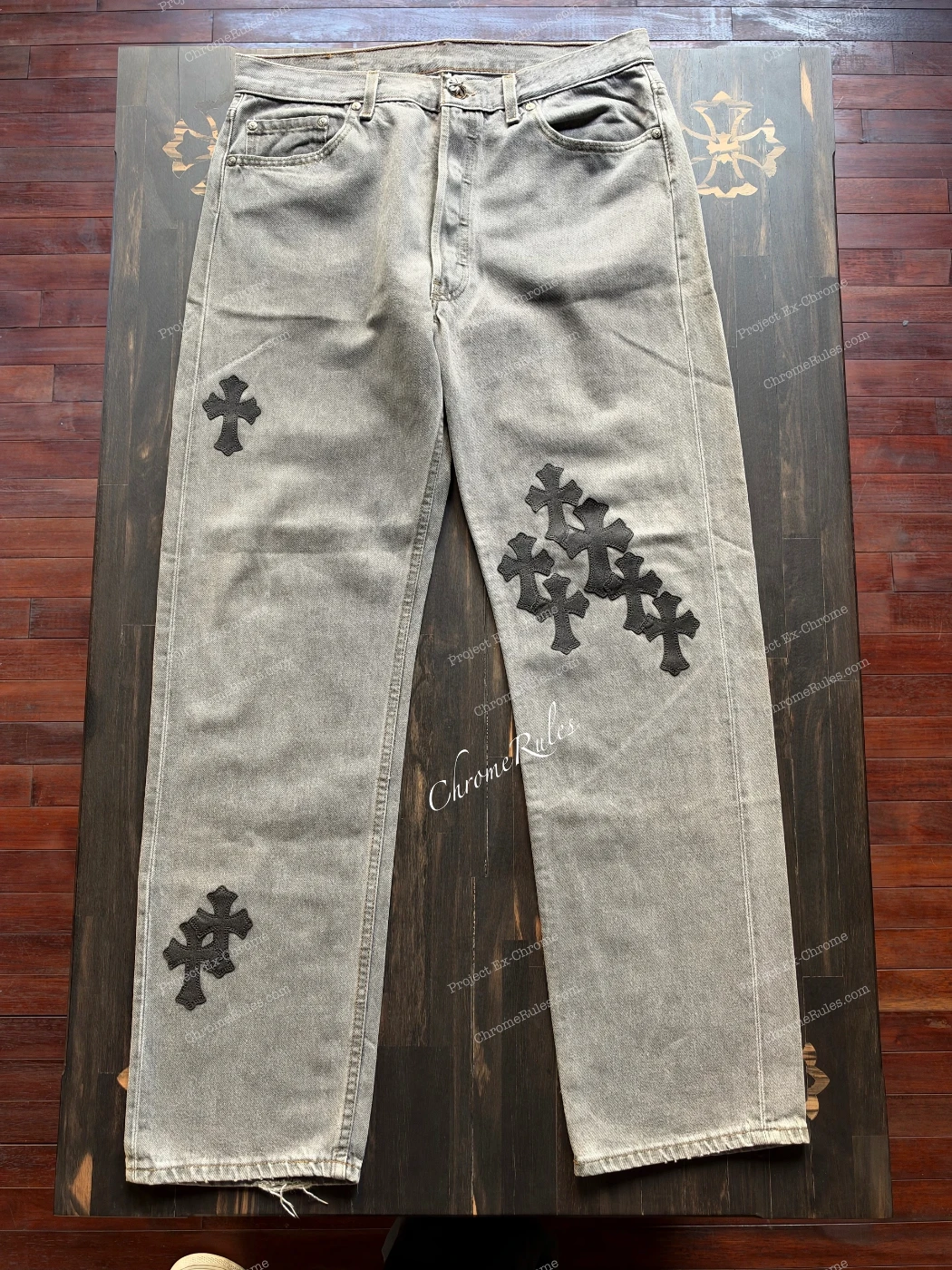 Black Patch Levi’s 501 — image 1