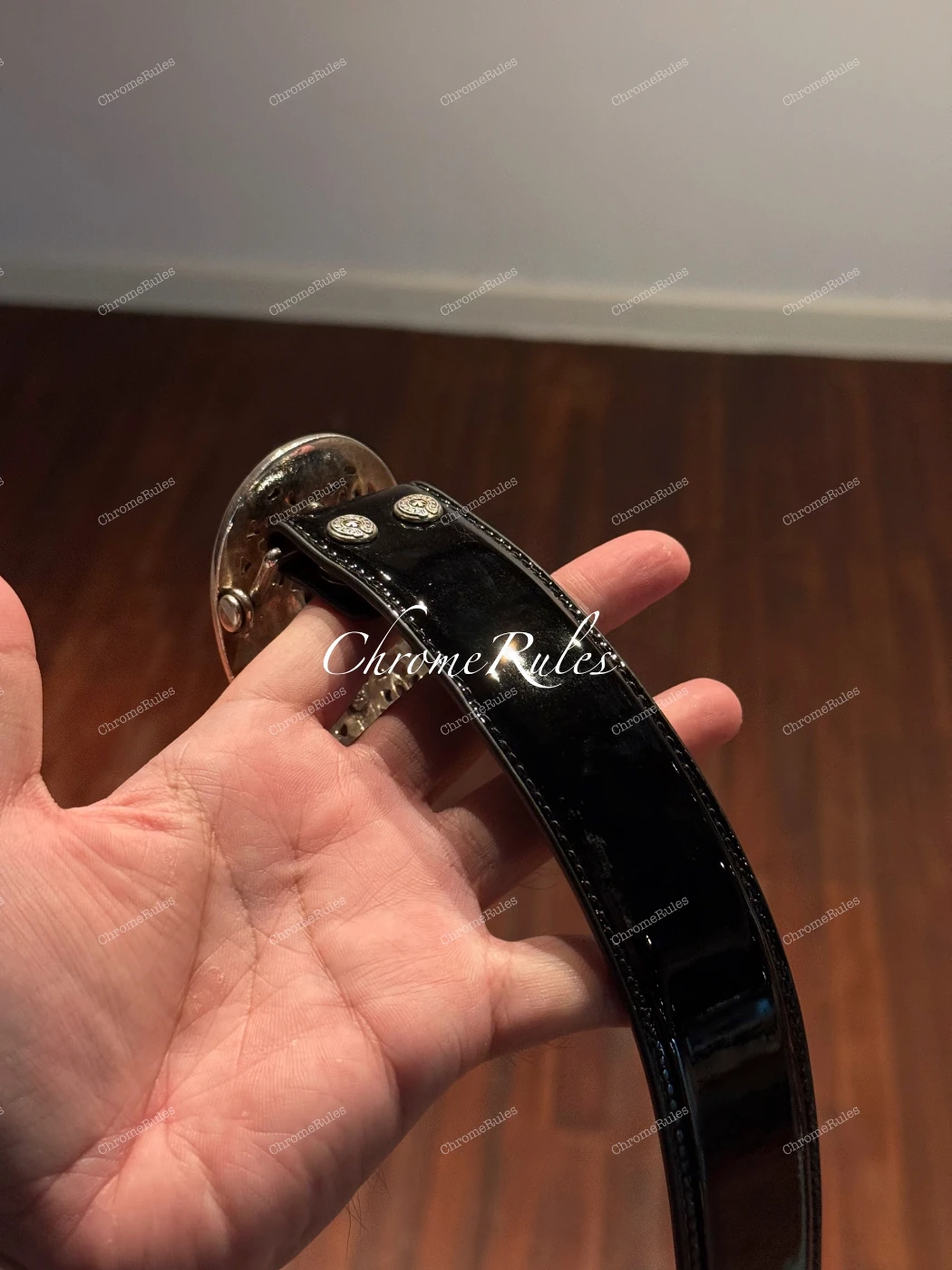Black Patent Strap — image 1