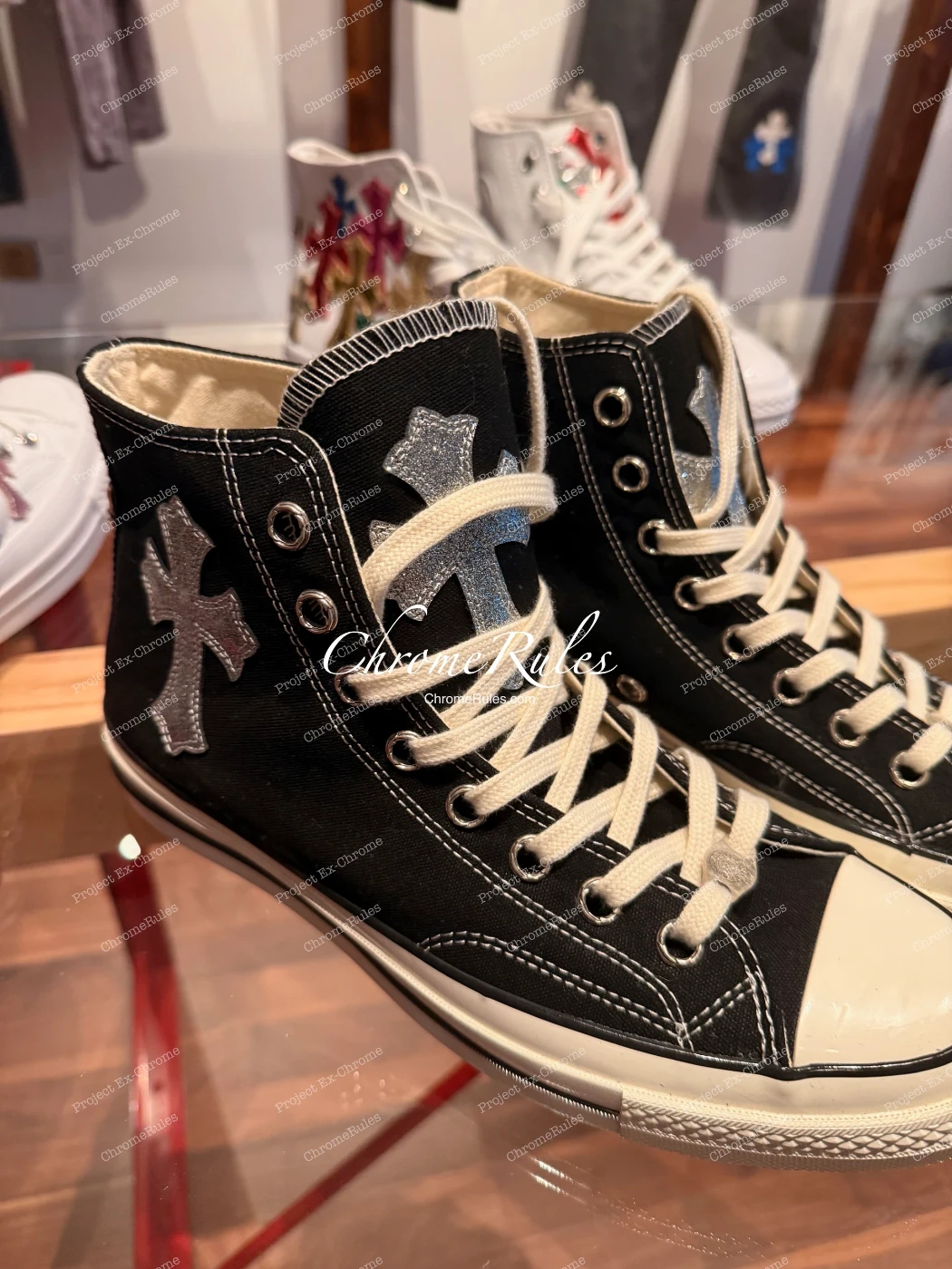 Sliver Galaxy 1of1 Patch Converse — image 1